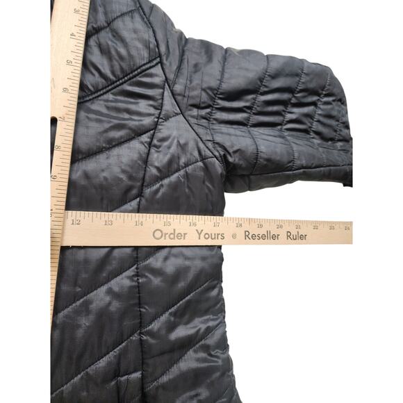 Columbia Omni Heat Long Puffer Coat Womens Small Hooded Winter Jacket Parka - Picture 11 of 16
